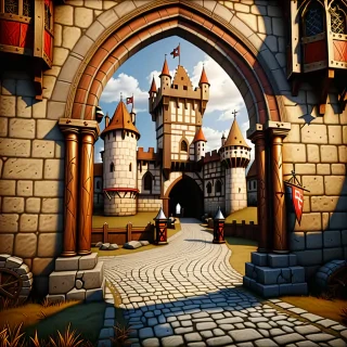 medieval background