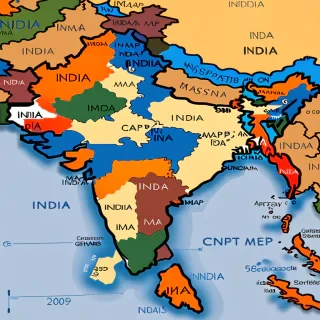 india map