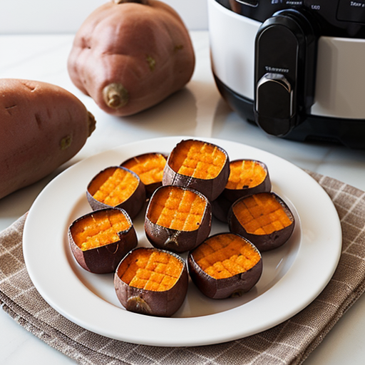 sweet potato cubes air fryer