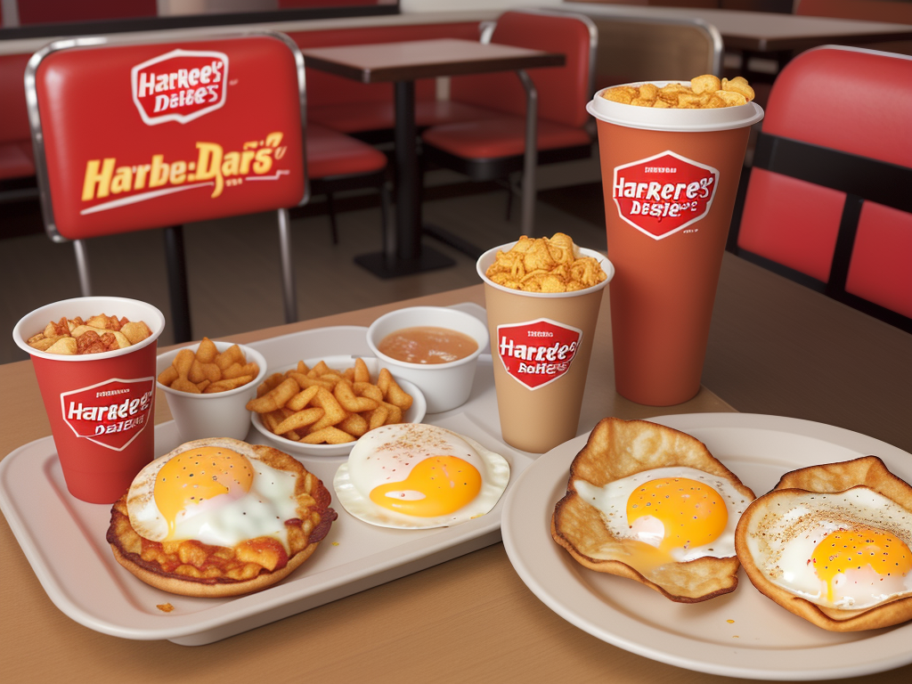 how late does hardee's serve breakfast