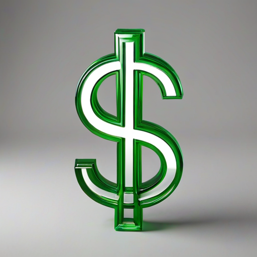 transparent dollar sign