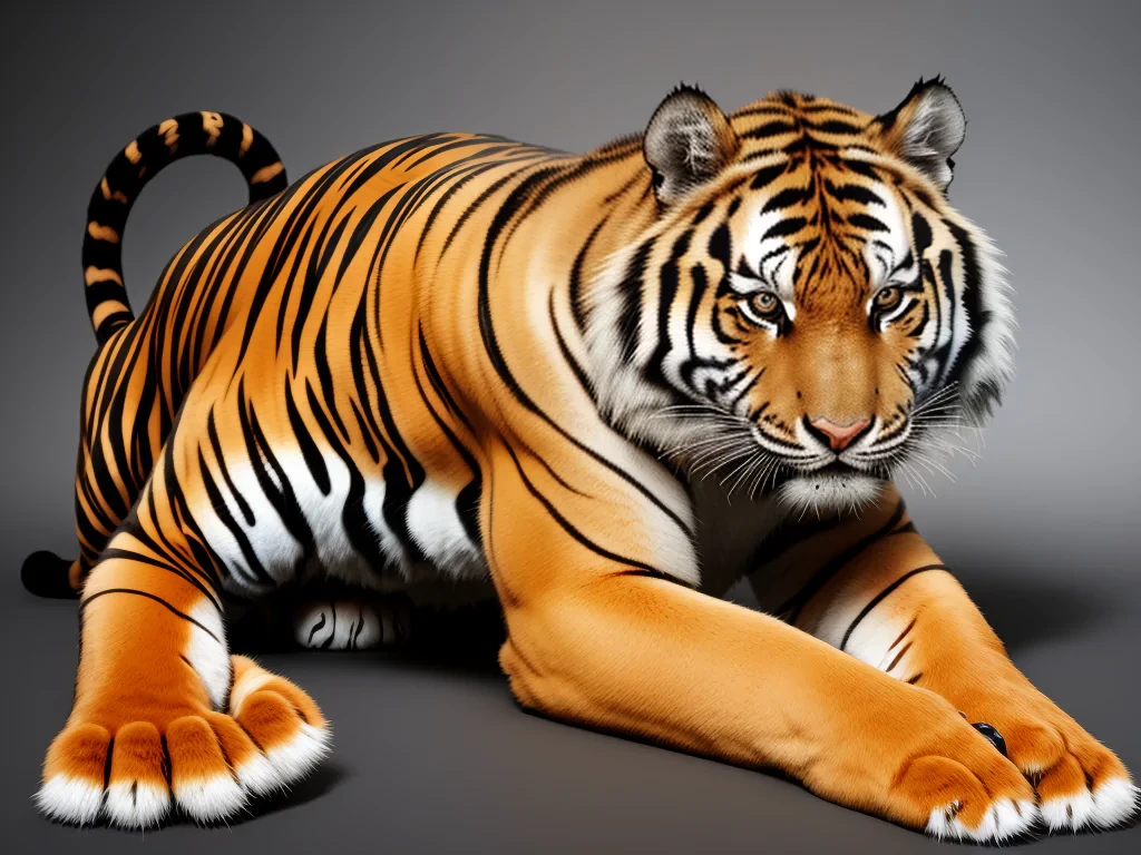 tiger transparent