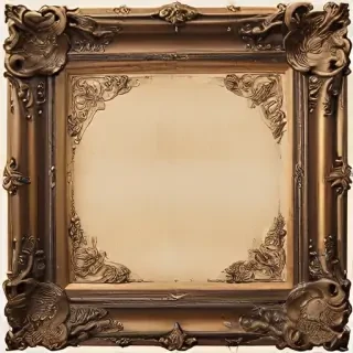 antique frame png