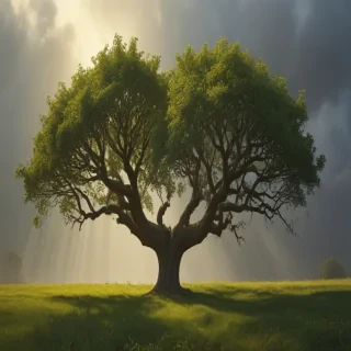 background trees