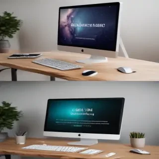 computer mockup free