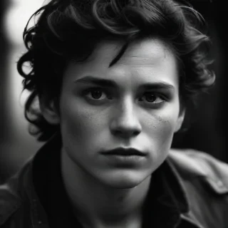black and white png