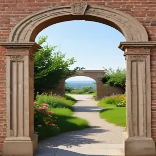 archway clipart