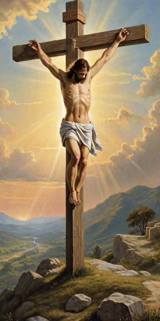 jesus on the cross pictures