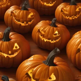 halloween pumpkin background