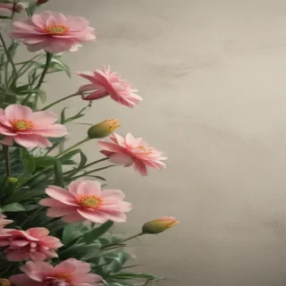 simple flower background