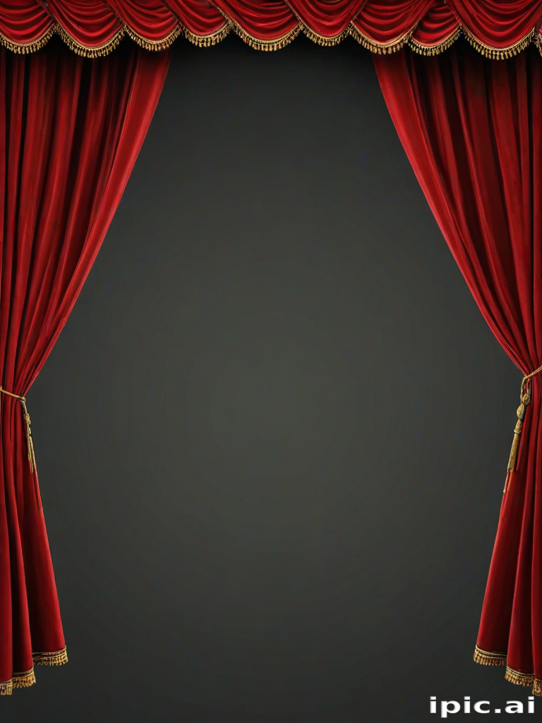 red curtain png