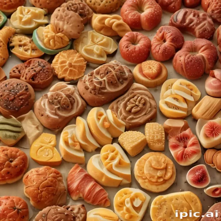 animated food