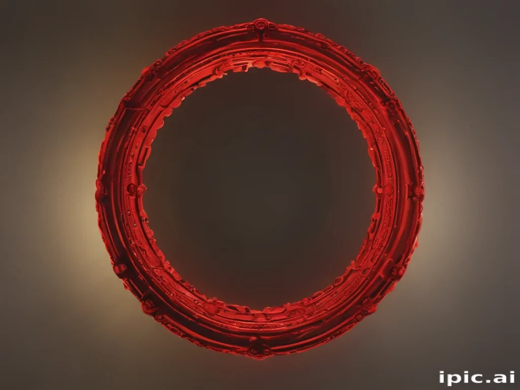 red circle