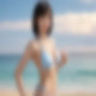 ai girl in bikini