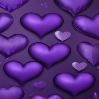 purple hearts wallpaper