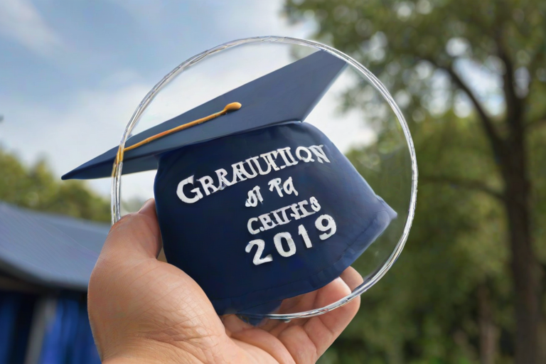 transparent graduation cap