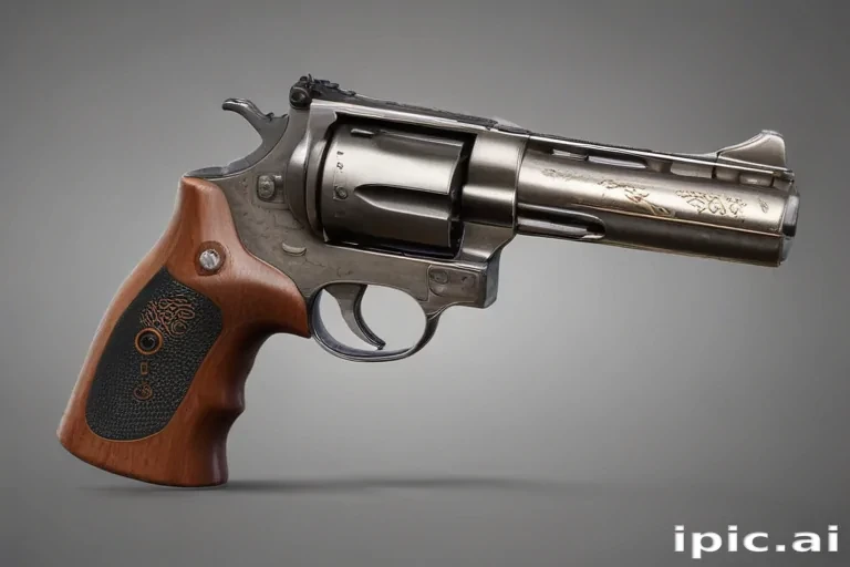 gun no background