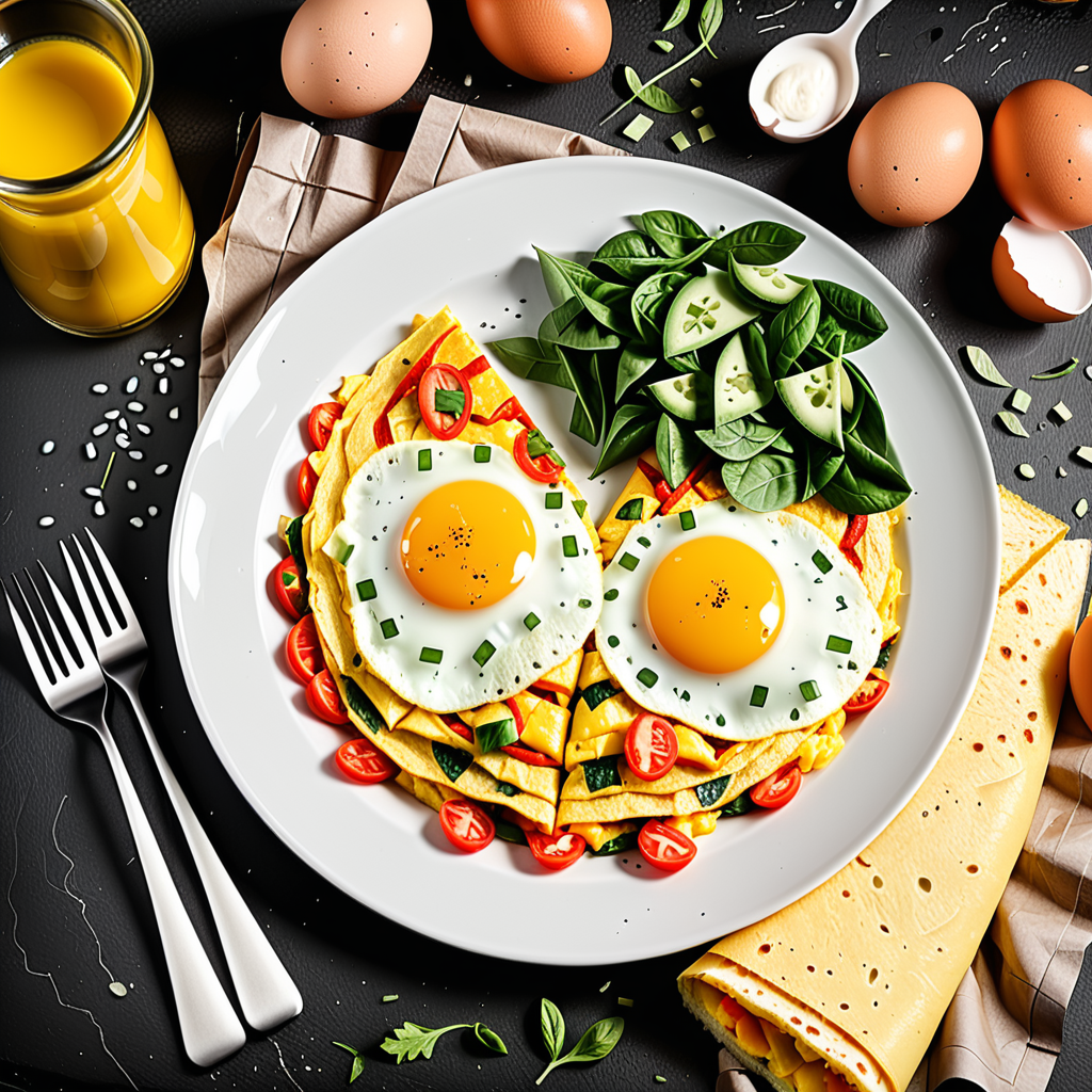 nutrition in 3 egg omelette