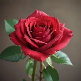 image of a red rose
