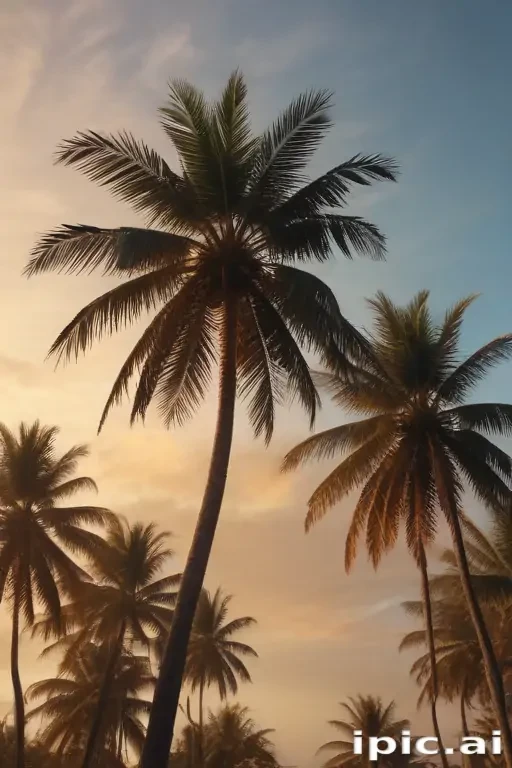 palm trees background
