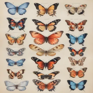 pictures of butterflies to draw