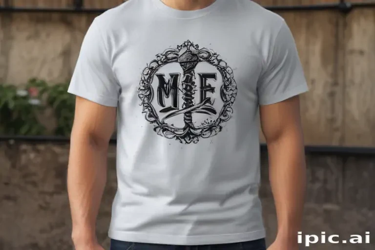 mockup tshirt black