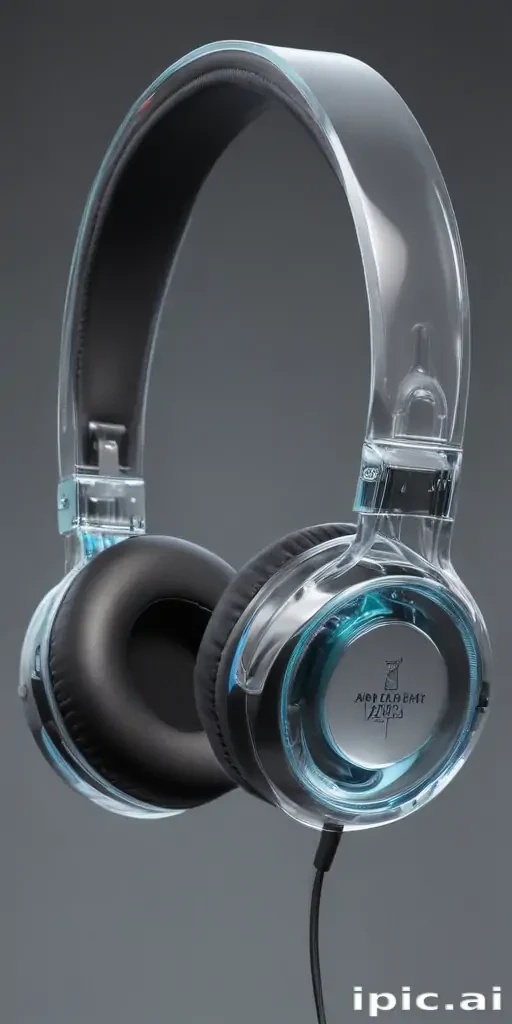 transparent headphones png