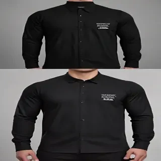 black shirt mockup