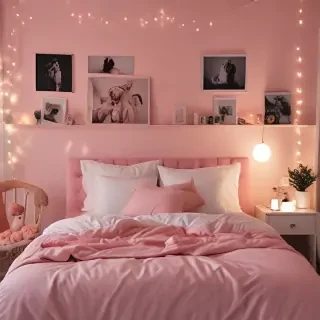 aesthetic bedroom background