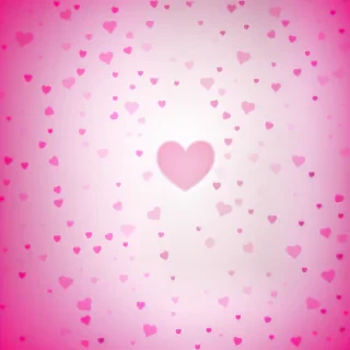 cute heart background