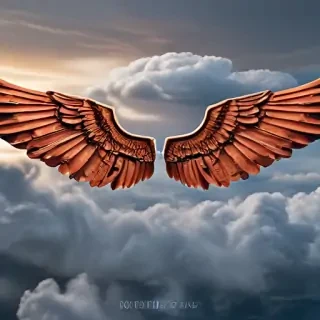 wings with background