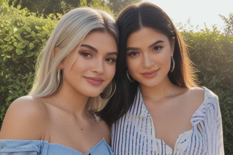 kylie jenner and hailey bieber selena gomez