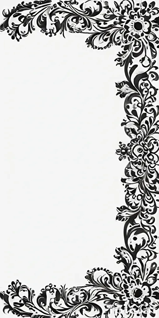 border clip art black and white