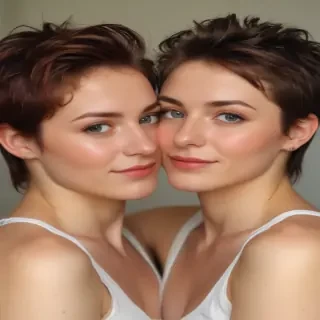 lesbian on lesbian pics