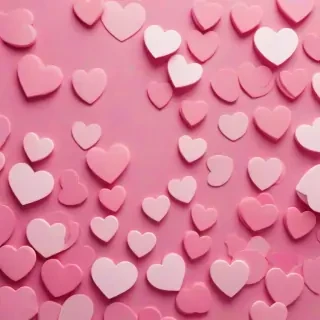 pink heart background