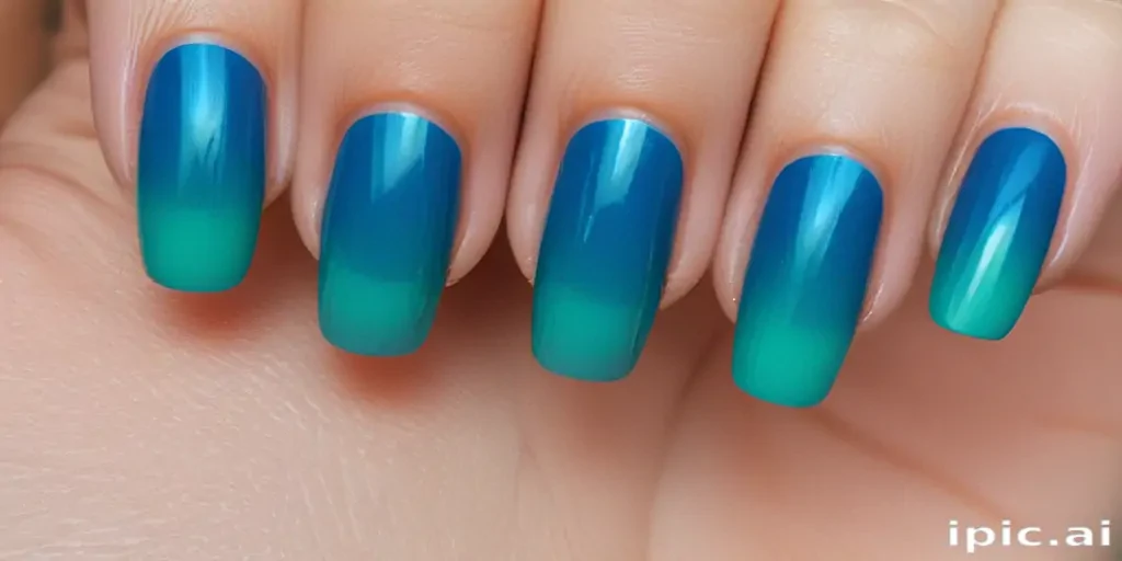 blue green gradient