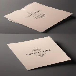 greeting card mockup