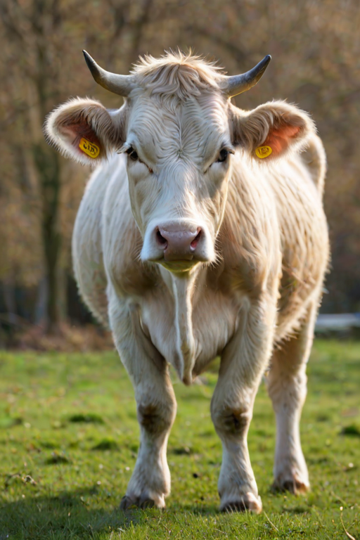 transparent cow