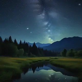 starry night wallpaper