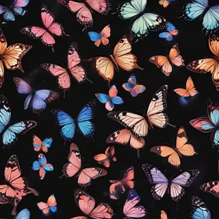 butterfly background aesthetic
