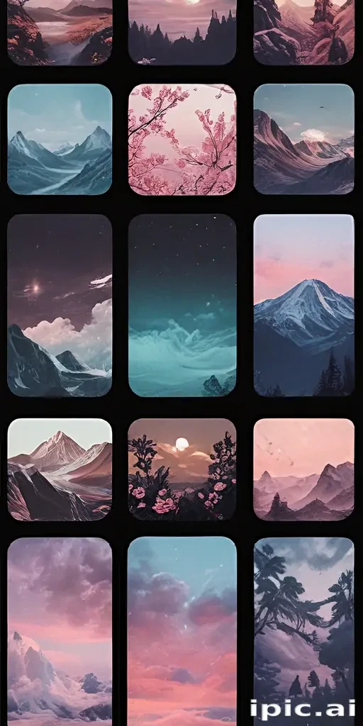 aesthetic home screen wallpaper