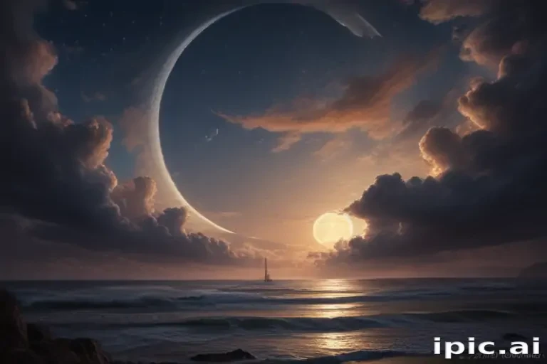 aesthetic crescent moon