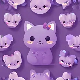 wallpaper purple cute