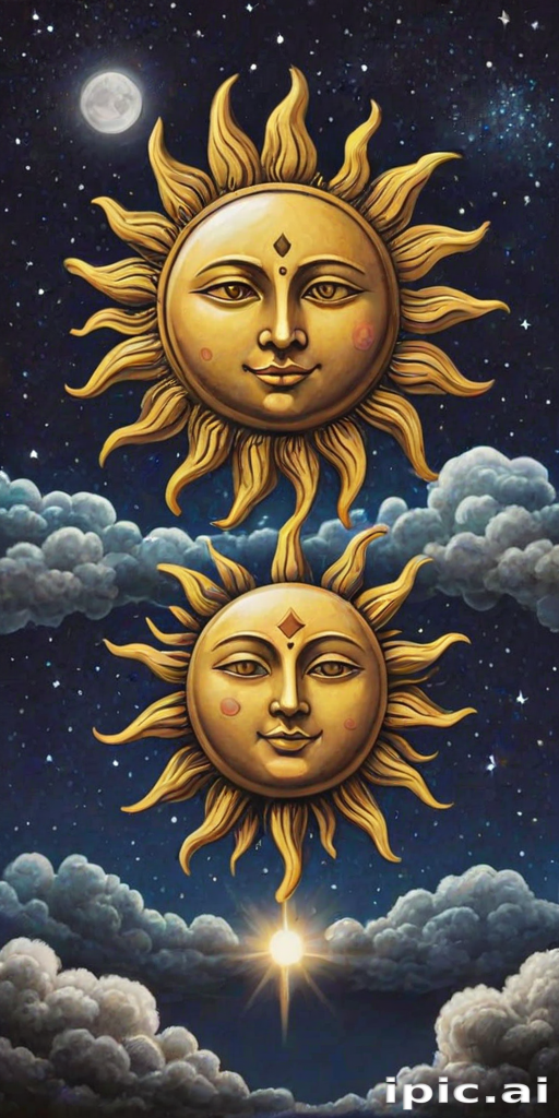 sun and moon