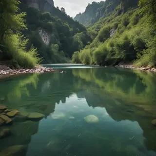background river