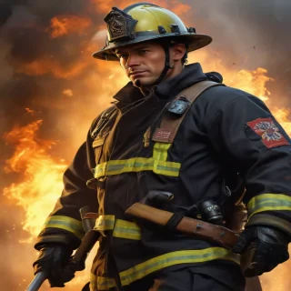wallpaper fireman