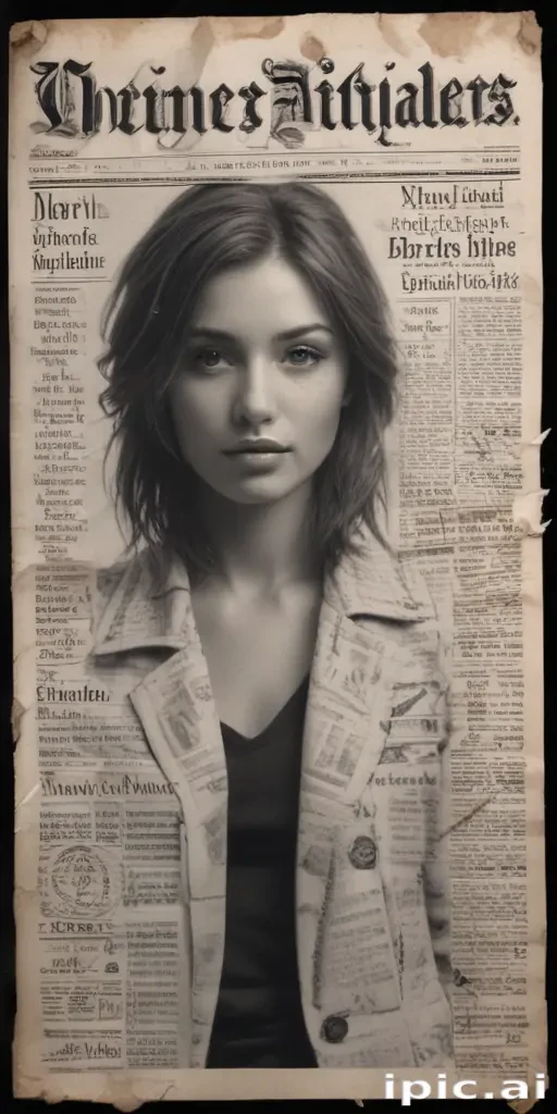 ripped newspaper png