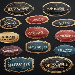 stickers mockup