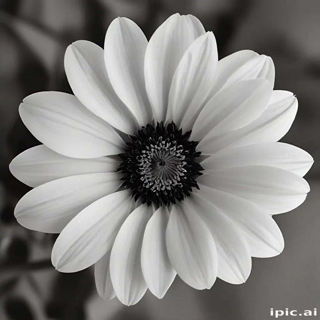 flower images black and white