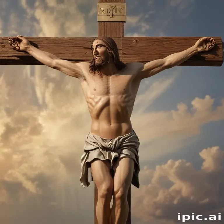 jesus on the cross pictures